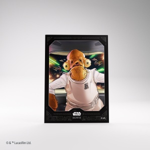 Gamegenic - Star Wars: Unlimited Art Sleeves - Admiral Ackbar - Img 2