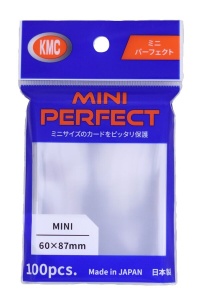 KMC Small Sleeves - Mini Perfect Size (100 Sleeves)