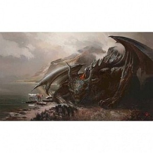 Kraken Wargames: Play Mat - Wolf & Dragon