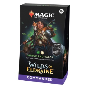 Magic: The Gathering Wilds of Eldraine Commander Deck - Virtue and Valor - Img 1