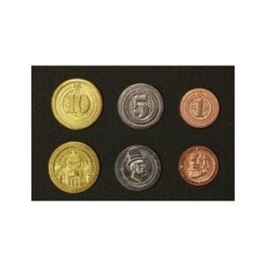 Metal Industrial Coins Set (50 pcs.)