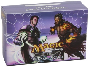 Ultra PRO: Magic The Gathering - Duel Deck Box - Venser vs. Koth