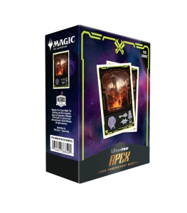 Ultra Pro: Magic The Gathering: Edge of Eternities - APEX Deck Protector Sleeves - Red Mythic