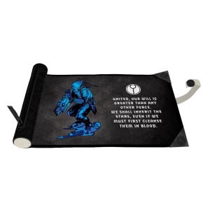 Ultra Pro: T'au Empire Codex Aligned - Dice Scroll Premium Foil for Warhammer 40,000