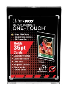 Ultra PRO: UV Black Border One-Touch Magnetic Holder: 35pt