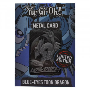 Yu-Gi-Oh! Limited Edition Metal Card - Blue-Eyes Toon Dragon