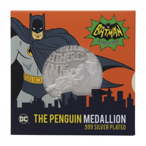 Batman: The Penguin .999 Silver Plated Medallion