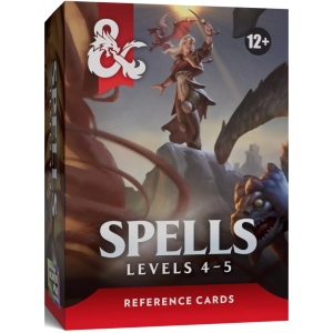 Dungeons & Dragons: Spell Reference Cards - Levels 4-5