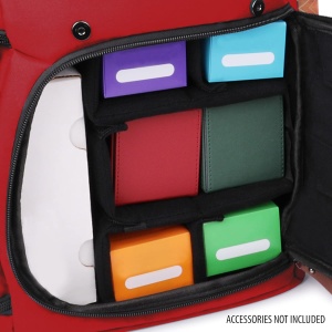 Enhance - Full Size TCG Storage Box Backpack Designer Ed. (RED) - Img 4