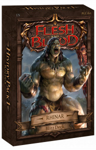 Flesh & Blood History Pack 1 - Rhinar Blitz Deck