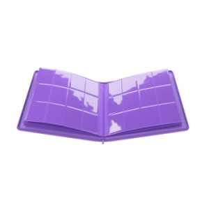 Gamegenic: Zip-Up 24-Pocket Album (Purple) - Img 2