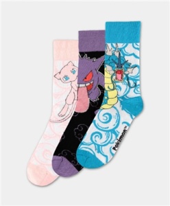 Pokémon - Crew Socks (3 Pack - 43-46)