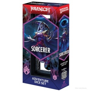 Sirius Dice x Dungeons & Dragons: Adventure Dice - Sorcerer (Purple)
