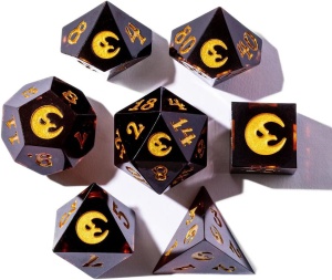 The Crooked Moon RPG: Resin Dice