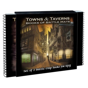 Towns & Taverns - Books of Battle Mats