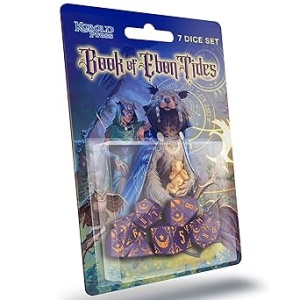 Book of Ebon Tides - 7 Dice Set