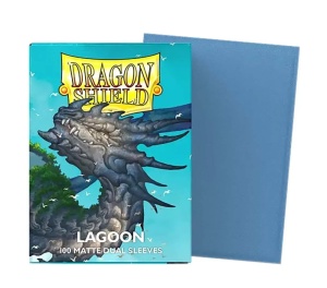 Dragon Shield: Standard Size Matte Dual Sleeves - Lagoon