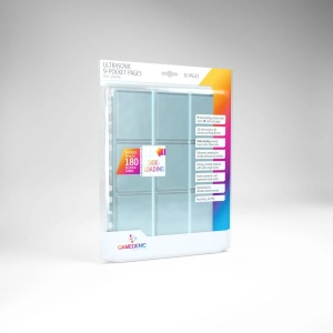 Gamegenic: Ultrasonic 9-Pocket Sideloading Pages (10 Pack)