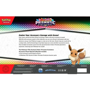 Pokemon SV8.5 Prismatic Evolutions Accessory Pouch Collection - Img 5