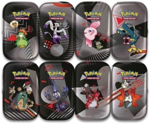 Pokemon TCG: Scarlet & Violet 10.5: Unova Mini Tin Display (8 Units - One of Each) - Img 2