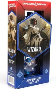 Sirius Dice x Dungeons & Dragons: Adventure Dice - Wizard (Blue)