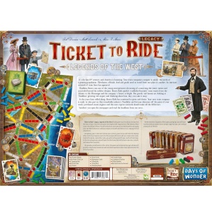 Ticket to Ride Legacy - Legends of the West - Img 4