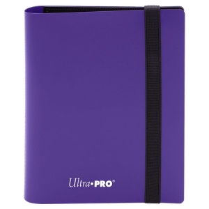 Ultra Pro: 2-Pocket PRO-Binder Eclipse - Royal Purple