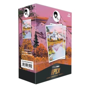 Ultra Pro: Bob Ross: Mighty Mountain Lake - APEX Deck Protector Sleeves (66x91mm) - Img 2