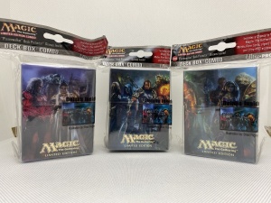 ULTRA PRO Deck Box Combo Limited Planeswalker Promo Set Of 3 - Img 1