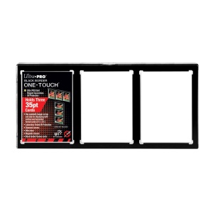 Ultra PRO: UV Black Border One-Touch Magnetic Holder: 35pt (3 cards)