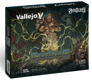Vallejo: Squidmar Miniatures : Special FX Paint Set (12 paints)