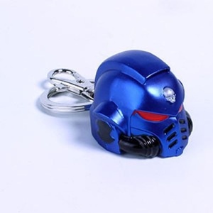 Warhammer 40,000: Primaris Space Marine Ultramarines Helmet Keychain