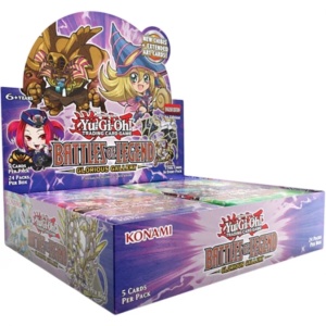 Yu-Gi-Oh! Battles of Legend: Glorious Gallery - Booster Display