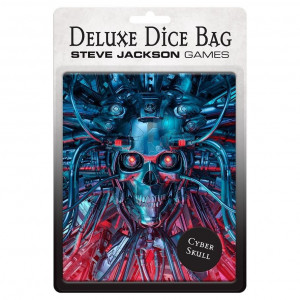 Deluxe Dice Bag - Cyberskull (Steve Jackson Games)
