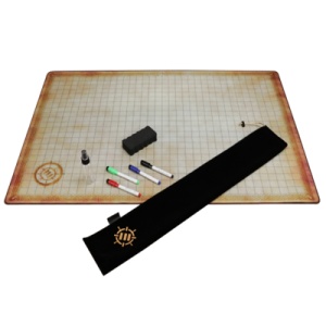 Deluxe Grid Mat Campaign Kit for Tabletop RPGs