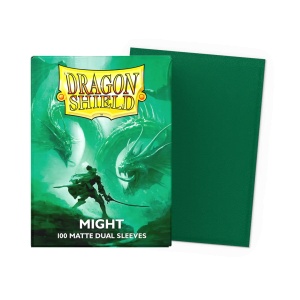 Dragon Shield: Standard Size Matte Dual Sleeves - Might