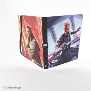 Gamegenic - Star Wars: Unlimited 18-Pocket Album - Qui-Gon Jinn/Darth Maul