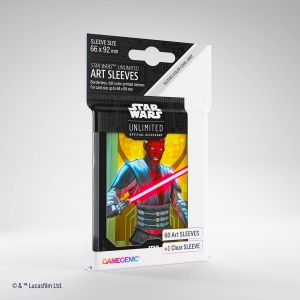 Gamegenic - Star Wars: Unlimited Art Sleeves - Darth Maul