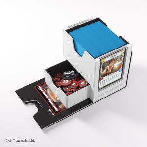 Gamegenic - Star Wars: Unlimited Twin Suns Deck Pod - White/Black - Img 5