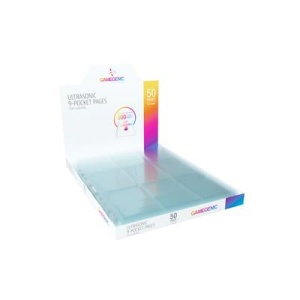 Gamegenic: Ultrasonic 9-Pocket Toploading Pages (50 Page Display)