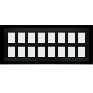 GBEYE - TCG Collector Frame 16 Position Black (30.5x76cm) - Img 2