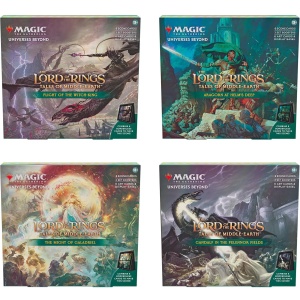 Magic: The Gathering: Lord of the Rings - Tales of Middle-earth Scene Box Bundle (4 Boxes)