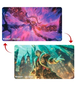 Ultra Pro Artwork Playmat - Standard Size Double-Sided (approx. 61x34 cm) - Emet-Selch, Unsundered / Hades, Sorcerer of Eld (FIN) - Img 1