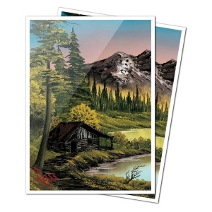 Ultra Pro: Bob Ross: Mountain Retreat - APEX Deck Protector Sleeves (66x91mm)