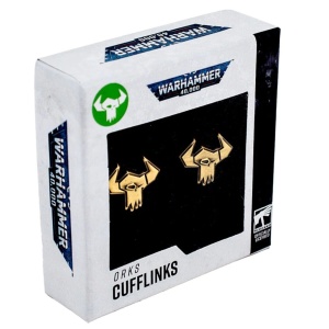Warhammer 40,000: Cufflinks - Orks