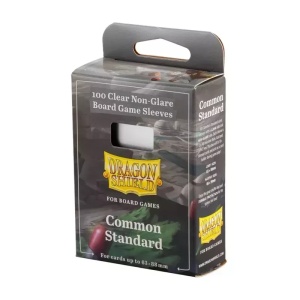 Dragon Shield: Clear BoardGame Sleeves - Common Standard (63x88mm)