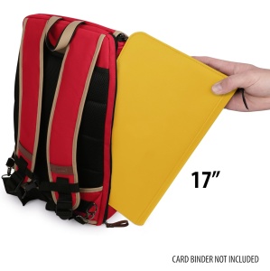 Enhance - Full Size TCG Storage Box Backpack Designer Ed. (RED) - Img 7