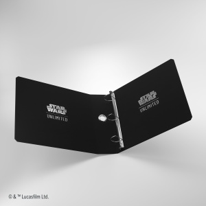 Star Wars: Unlimited: 24-Pocket Premium Cardport XL Slipcase Ring Album - Black - Img 3