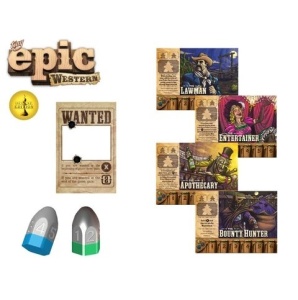 Tiny Epic Western Game Pieces