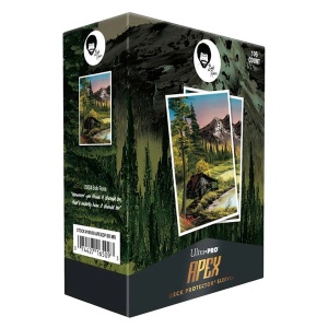 Ultra Pro: Bob Ross: Mountain Retreat - APEX Deck Protector Sleeves (66x91mm) - Img 2